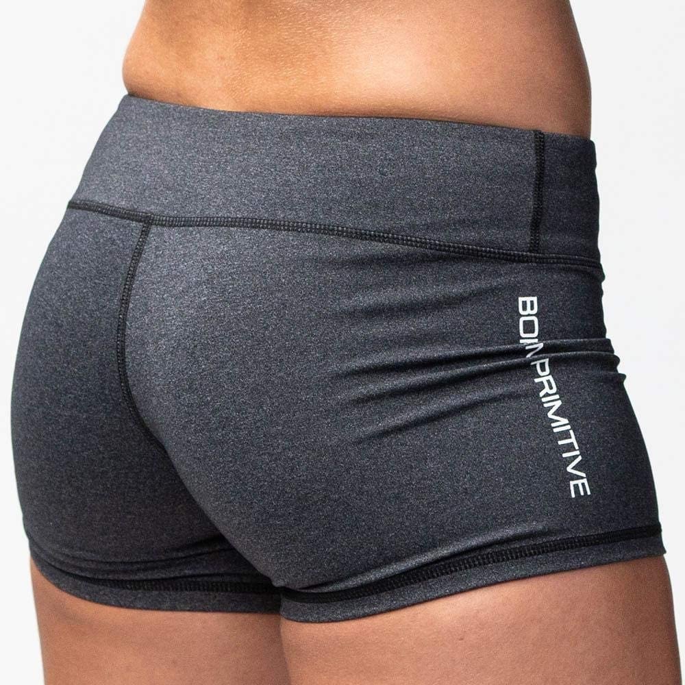 Born Primitive Renewed Vigor Booty Shorts Grey - Picture 4 of 4